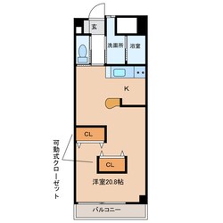 アクシスヨーロッパ弐番館の物件間取画像